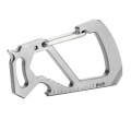 Bottle Opener EDC Pocket Tool Gr5 Titanium Carabiner